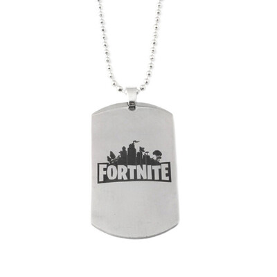 

Metal Tag Pendant Necklace with Different Design Pendant Laser Printing Personalized Jewelry
