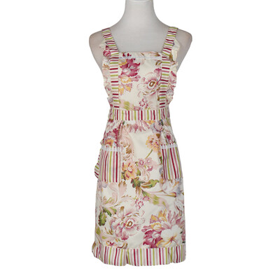 

JPGIF Women Lady Restaurant Home Kitchen For Pocket Cooking Cotton Apron Bib