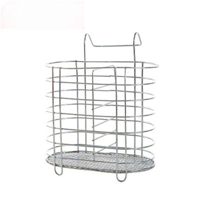 

Toponeto Stainless Steel Hanging Bucket Chopsticks Cage Kitchen Rack Chopsticks Cage