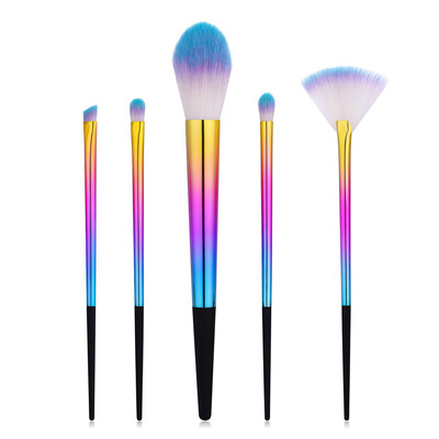 

〖Follure〗5PCS Cosmetic Makeup Brush Brushes Foundation Powder Eyeshadow Brush Set