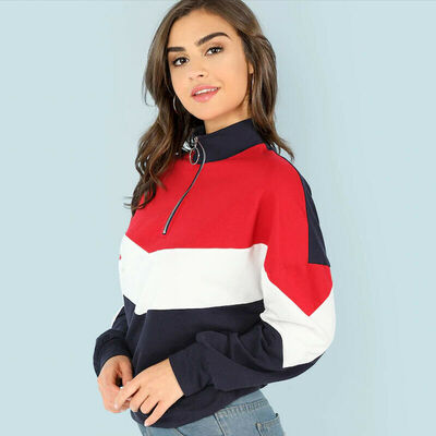 

New Women Long Sleeve Hoodie Sweatshirt Sweater Hooded Jumper Coat Pullover Tops