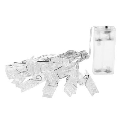 

Clip Creative LED Photo Wall String Colorful Flash Light Bedroom Decoration