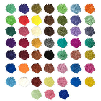 

Mica Powder Pigment Set For DIY Slime Soap Candle Making Pearl Color Dyes For Resin Bath Bomb Makeup And Nail Art