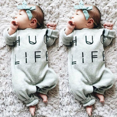 

Newborn Boys Baby Girls Romper Bodysuit Jumpsuit Playsuit Casual Outfits Clothes