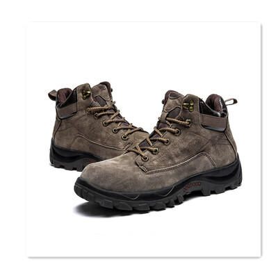 

2018 mens outdoor cotton shoes mens warm plus velvet snow boots waterproof non-slip sneakers middle-aged dad shoes mens outdoor