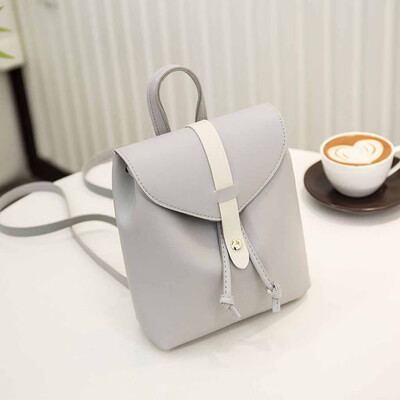 

Tailored Fashion Lady Shoulders Small Backpack Letter Purse Mobile Phone Messenger Bag