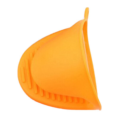 

1Pc Silicone Heat Resistant Oven Glove Anti-slip Pot Bowl Holder Clip Potholder