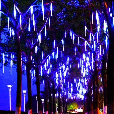 

50cm 8 Tubes LED Falling Rain Meteor Shower Light Fairy Lights Christmas Festival DecorFalling Rain Light LED Falling Rain Light