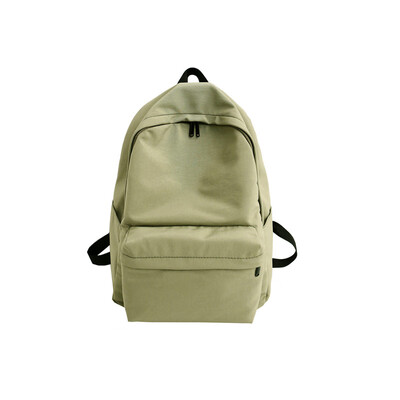 

The ancient feeling bag female Korean version of high school ins wind backpack campus solid color backpack college students contra