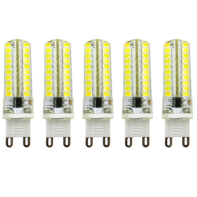 

5PCS ZHENMING Dimming G9 35W 80LED Led Light Bulb AC110V