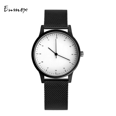 

Enmex European&American Fashion Watch Temperament Simple Aesthetics Simple Two-pin Calendar Watch
