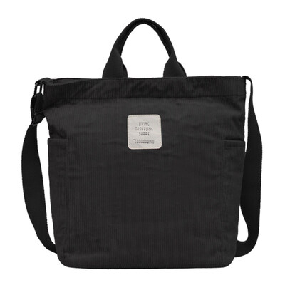 

Casual Women Solid Color Large Capacity Crossbody Shoulder Bag Shopping Tote