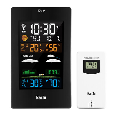 

FanJu FJ3389 Weather Station Digital Thermometer Hygrometer Wireless Sensor
