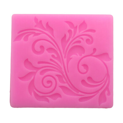 

Flowers Paper-Cut Painting Style Silicone Mold Chocolate Mold Cake Decoration Baking Tools