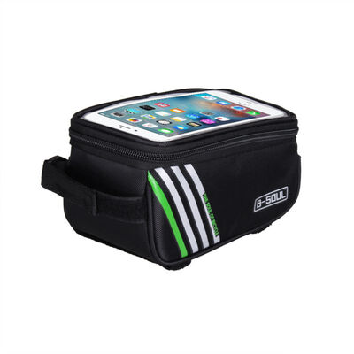 

New Hot Outdoor Bicycle Bag Frame Front Head Top Tube 15L Waterproof & Touchscreen bike bag Handlebar Cycling Bags
