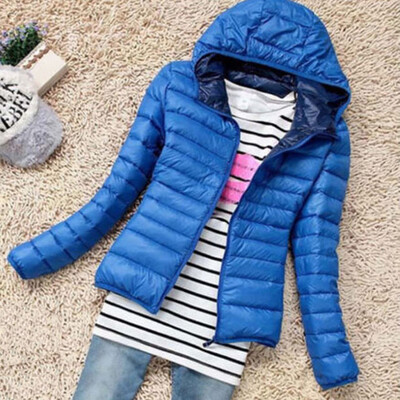

Womens Ultralight Cotton Padded Down Puffer Jacket Coat Winter Warm Outwear