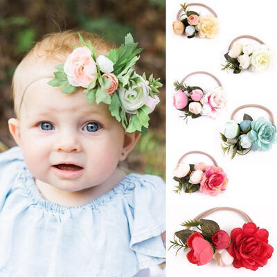 

New Kids Girl Baby Toddler Infant Flower Headband Hair Band Headwear Accessories