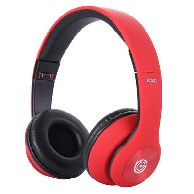 

Wireless Bluetooth Stereo Headphone Noise Cancelling Heatset Earphone wMic