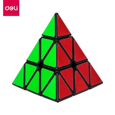 

Xiaomi Youpin Deli Original 3x3x3 pyramid Magic Cube pyramid Cubo Magico professional Puzzle education toys for children