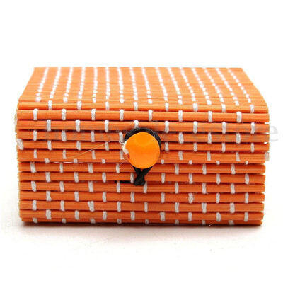 

〖Follure〗Ring Necklace Earrings Bamboo Wooden Case Jewelry Storage Boxes Holder Posh