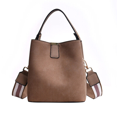 

Fashion Women Zipper Handbag Cross Body Single Wide Shoulder Strap Tote Bag