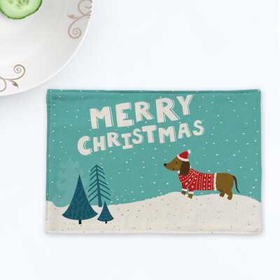

Tailored Christmas Ddecorations Restaurant Hotel Creative Household Goods Table Mat