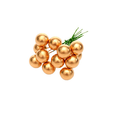 

12Pcs Christmas Tree Decoration Simulation Cherry Christmas Decorative Pendant