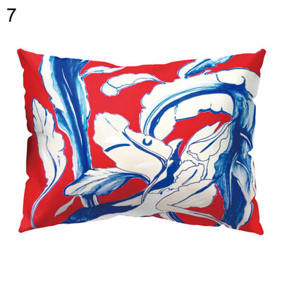 

Multicoloured Sofa Animal Letter Printed Pillow Case Cushion Cover Home Decor