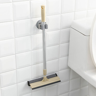 

〖Follure〗Traceless Sucker Hook Mop Holder Wall Mounted Kitchen Bathroom Suction Cup
