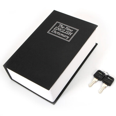 

Large Home Dictionary Book Secret Safe Storage Key Lock Box Cash