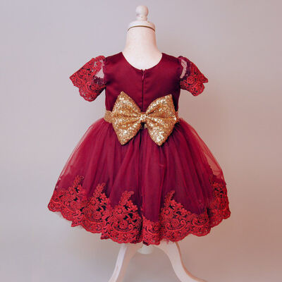 

AU Sequins Toddler Kids Baby Girl Christmas Sleeveless Party Dress Clothes Tutu