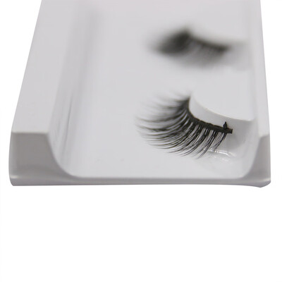 

〖Follure〗1Pairs Long Cross False Eyelashes Makeup Natural Fake Thick Black Eye Lashes B