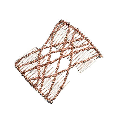 

Magic Beading Stretching Hair Comb Clip Women Hairpin Headwear Styling Tool