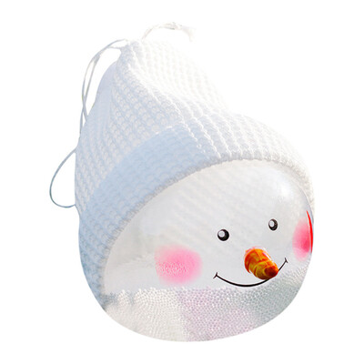 

Toponeto Christmas Tree Decoration Ball Christmas Snow Ball Transparent Ball With Cap