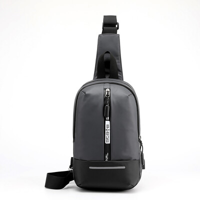 

Tailored New Mens Chest Bag Fashion Reflective Strip Sports Travel Bag