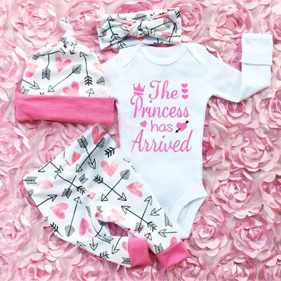 

Infant Newborn Baby Girls RomperPants Jumpsuit Bodysuit Clothes Outfit Set 0-24M