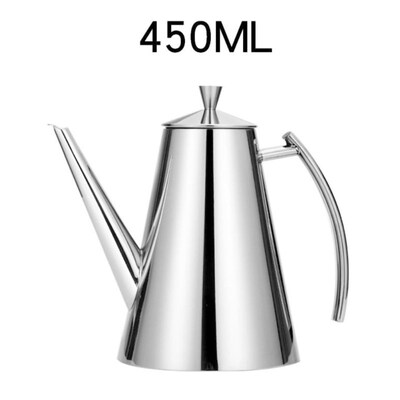 

European Style Leak-proof Stainless Steel Oil Bottle Dispenser Kitchen Tool
