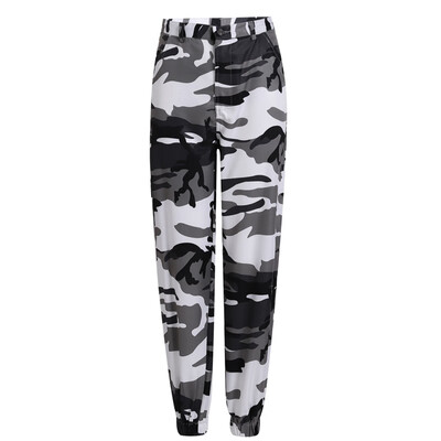 

New Women High Waist Camouflage Pants Fashion Pantalon Femme Trouser Plus Size 3XL Sweatpants Streetwear Camo Pants Female