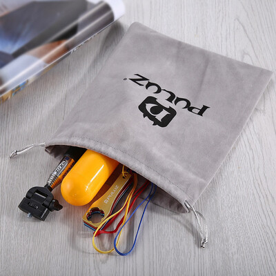 

〖Follure〗Soft Flannel Pouch Bag with Stay Cord for GoPro HERO5 4 Session 4 3 3 2 1
