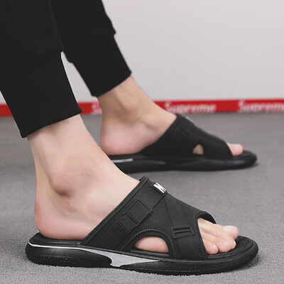 

Slippers mens summer fashion cool&Korean version breathable character Vietnamese sandals personality Vietnamese sandal