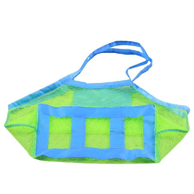 

Beach Mesh Bag Beach Bag Foldable Toy Tote Bag For Travel Beach Waterpark Supermarket
