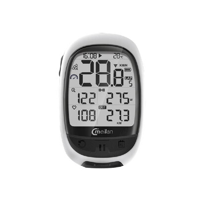 

MEILAN M2 GPS Bike Computer Cadence Heart Rate Power Meter Cycling Navigation Computer