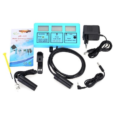 

Professional 5 in 1 Water Testing Meter Multi-parameter Water Quality Monitor PH Temperature Conductivity EC CF TDS Multip