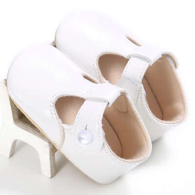 

Newest 5 Colors Brand Spring Baby Shoes PU Leather Newborn Boys Girls Shoes First Walkers Baby Moccasins 0-18 Months