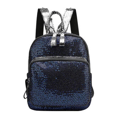

Glitter Sequins Backpack Women Girls Nylon Travel Casual Small Schoolbags