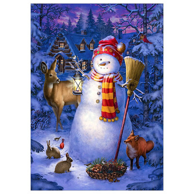 

〖Follure〗Christmas Diamond Rhinestone Pasted Embroidery Painting Cross Stitch Home Decor