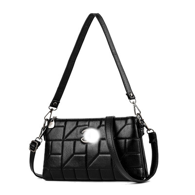 

2019 new Korean version of the cool fashion casual womens bag Messenger bag simple shoulder diagonal pouch