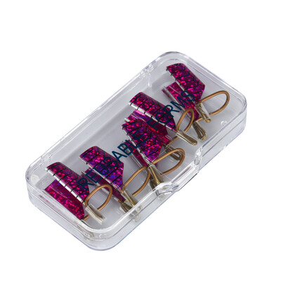 

Toponeto 5PCS Reusable UV Gel Acrylic French Tips Nail Art Extension Guide Form Tool