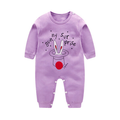 

Newborn Baby Clothes 100 Cotton Long Sleeve Spring Autumn Baby Rompers Infant Clothing Toddler Baby Boy Girl Print Jumpsuit