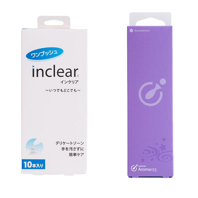 

Hanamisui Japan imported inclear 13 sticks female private care cleaning gel 10 Pack with lavender care gel 3 sticks Mid-Autumn Festival gift